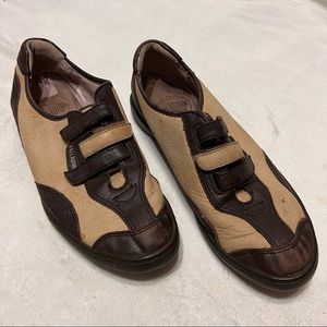 PALLADIUM Brown Tan Leather Shoes Sneakers 9